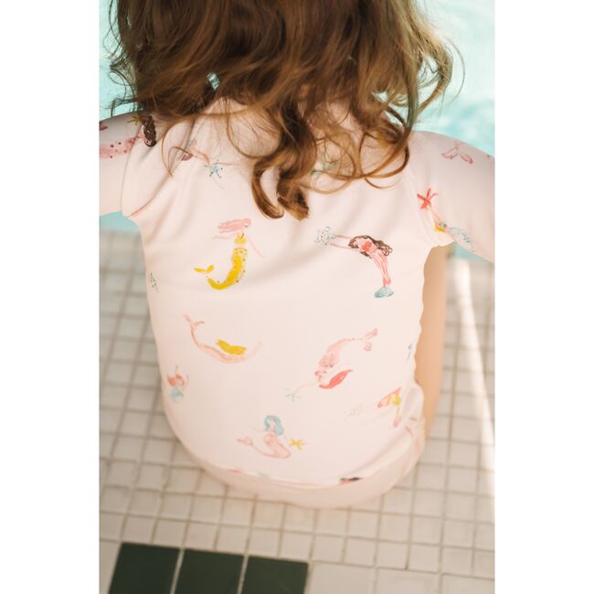 Toddler Swim Rash Guard & Bottom, Mermaid Melody - Two Pieces - 5