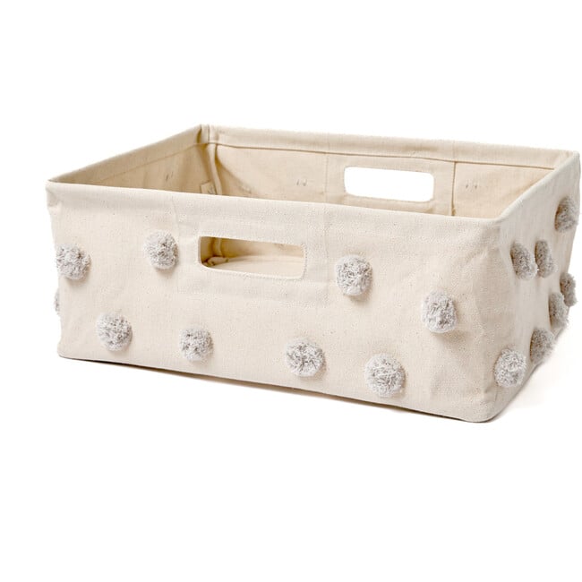 Hide Away Basket, Grey