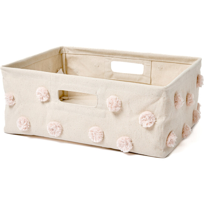 Hide Away Basket, Blush
