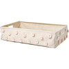 Hide Away Basket, Blush - Storage Baskets - 3 - thumbnail