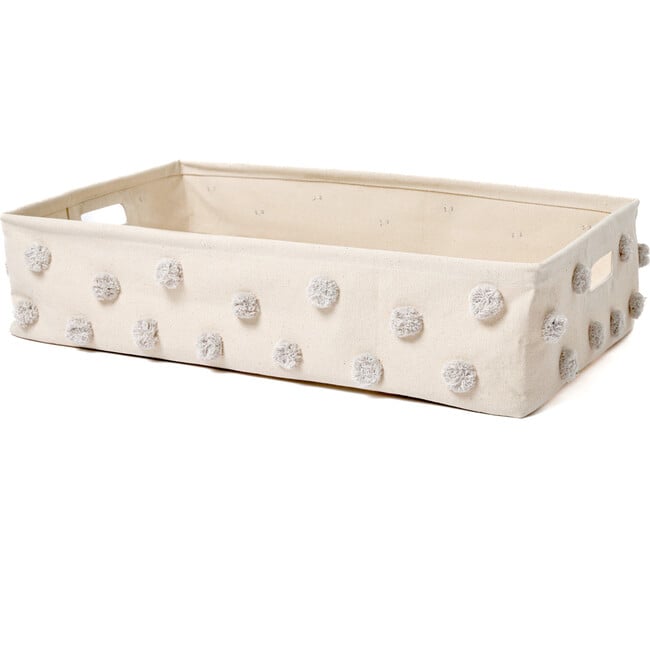 Hide Away Basket, Grey - Storage Baskets - 3