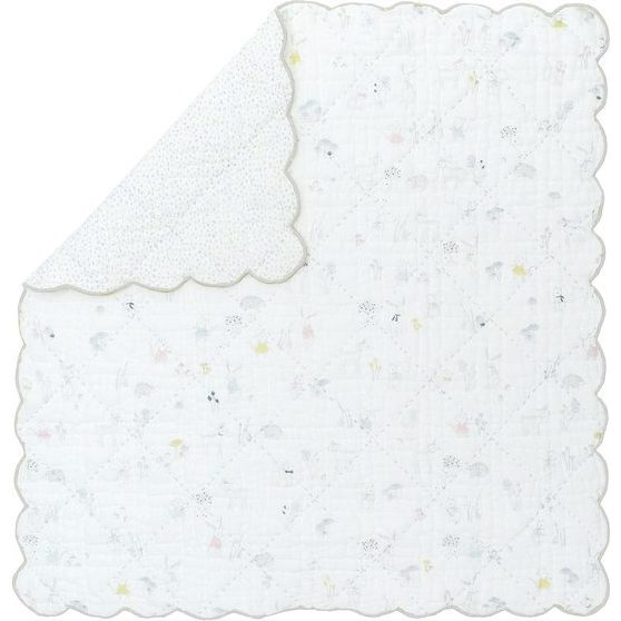 Magical Forest Scalloped Blanket - Blankets - 1