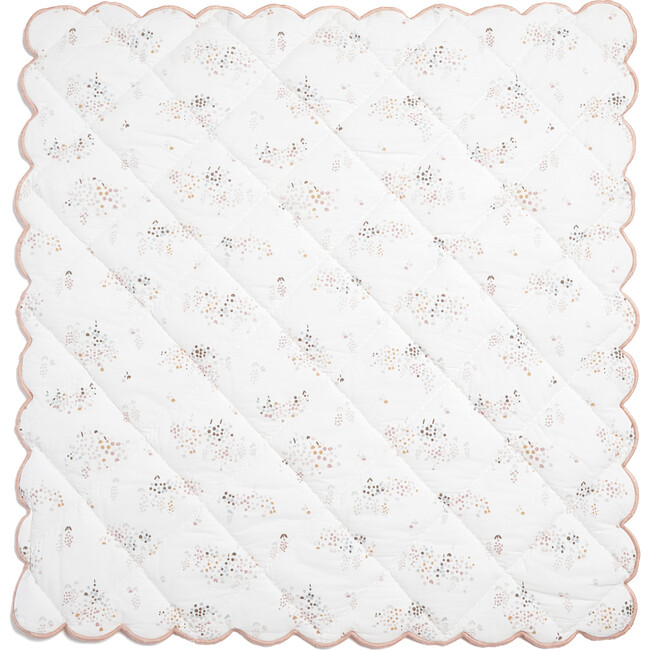 Chambray Blanket, Flower Patch - Blankets - 4