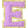 Silicone Glitter Zipper Pouch, Purple - Makeup Bags - 3 - thumbnail