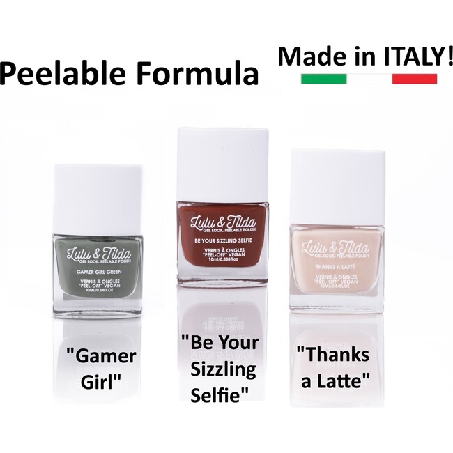 Thanks a Latté Peelable Nail Polish 3pc Bundle