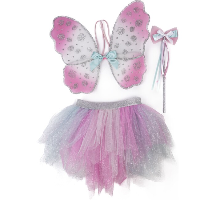 Think Mint Pink Skirt, Wings, & Wand