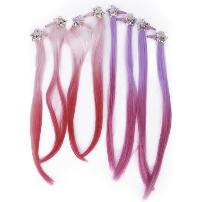 Rodeo Drive Multi Colour Clip In Extensions, 8 pcs