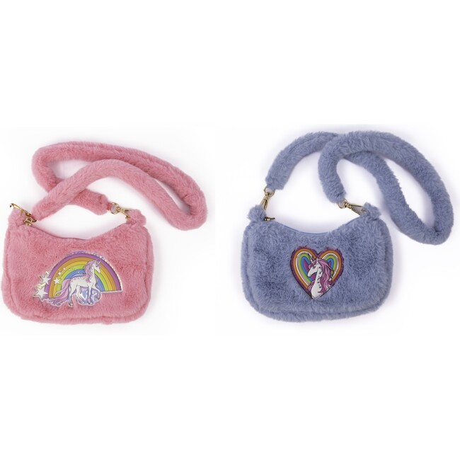 Rainbow Cuddle Crossbody 2pc Purse Bundle
