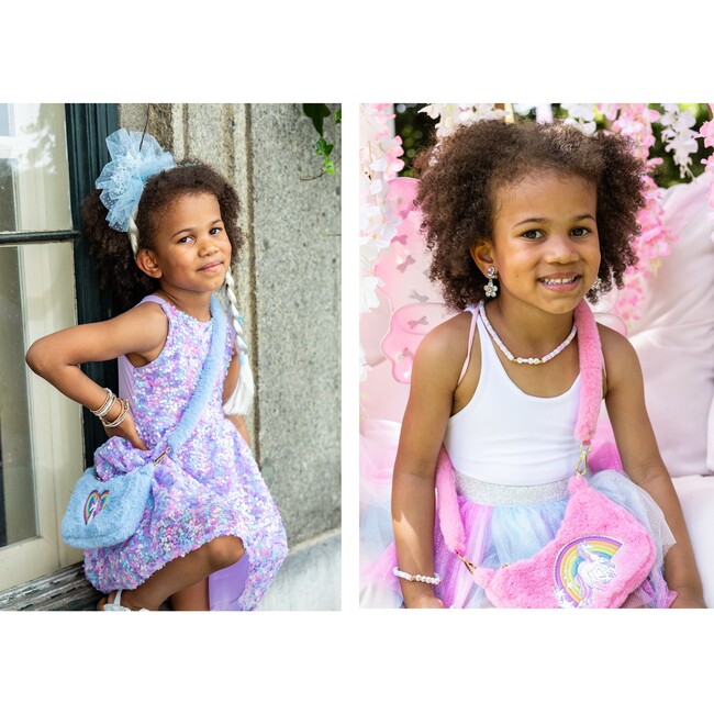 Rainbow Cuddle Crossbody 2pc Purse Bundle