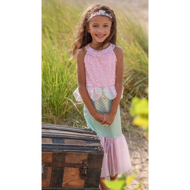 Misty Mermaid Dress Pink