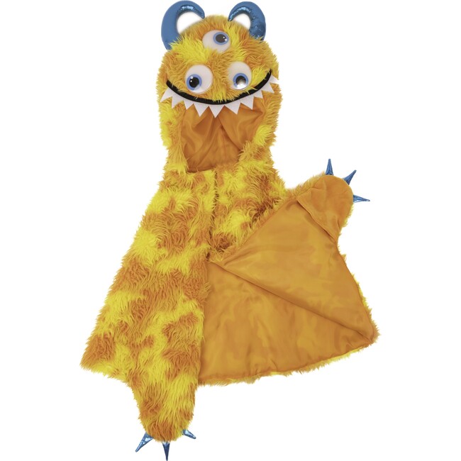 Giggle the Monster Cape, Orange/Yellow