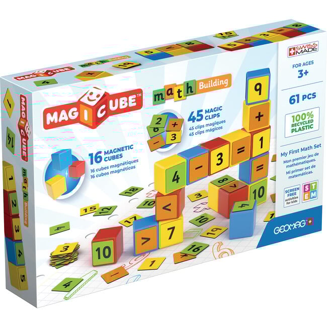 Magicube Math Recycled 61 pcs - STEM Toys - 1