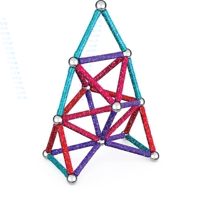 Geomag Glitter Panels Recycled 60 pcs - STEM Toys - 2