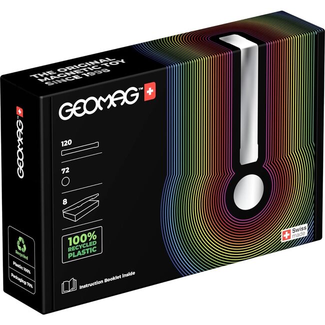 Geomag™ Masterbox 192-pc Purple Advanced Magnetic Adult Building Set