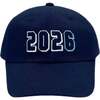 2026 New Year's Baseball Hat, Navy - Hats - 1 - thumbnail