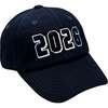 2026 New Year's Baseball Hat, Navy - Hats - 3 - thumbnail