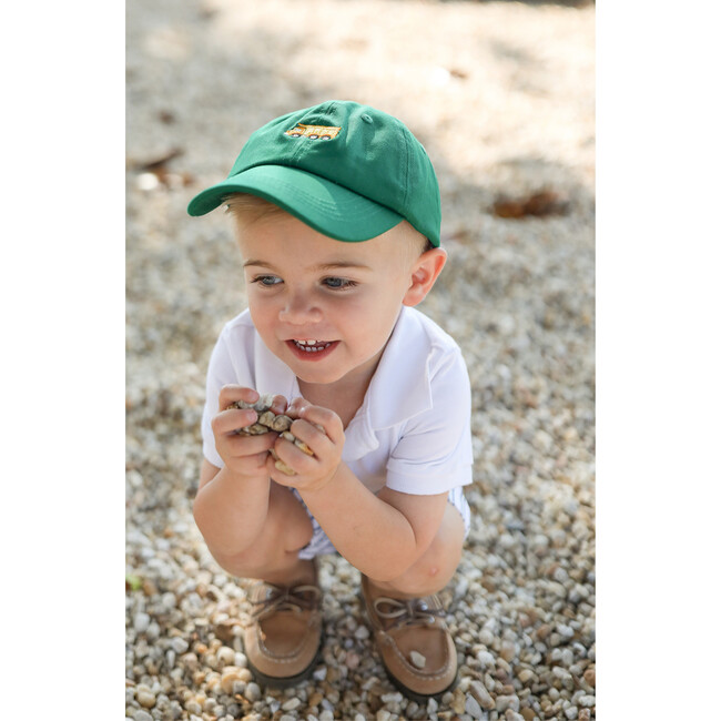 Dump Truck Baseball Hat, Green - Hats - 3