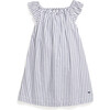Isabelle Nightgown, Navy French Ticking - Nightgowns - 1 - thumbnail