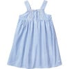 French Blue Stripes Charlotte Nightgown - Nightgowns - 1 - thumbnail