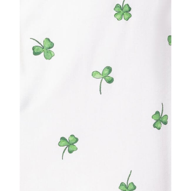 Women's Long Sleeve Short Set, Shamrocks - Pajamas - 4