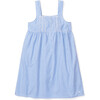Women's Charlotte Nightgown, French Blue Stripes - Pajamas - 1 - thumbnail