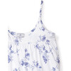 Women's Chloe Nightgown, Indigo Floral - Pajamas - 4 - thumbnail