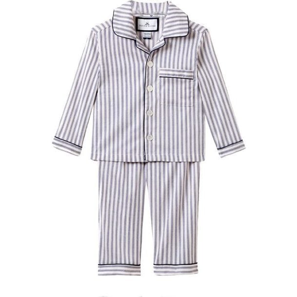 Navy French Ticking Pajamas