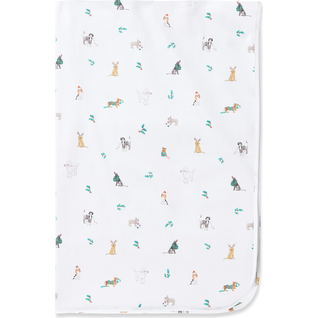 Pima Cotton Blanket, Jingle Paws - Blankets - 1