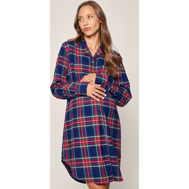 Maternity Nightshirt, Windsor Tartan