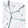 Men's Pima Cotton Pajama Set, Jingle Paws - Pajamas - 2 - thumbnail