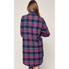 Maternity Nightshirt, Windsor Tartan - Nightgowns - 4 - thumbnail