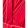 Pima Cotton Robe, Red - Robes - 6 - thumbnail