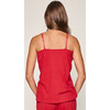 Maternity Camisole, Red - Pajamas - 4 - thumbnail