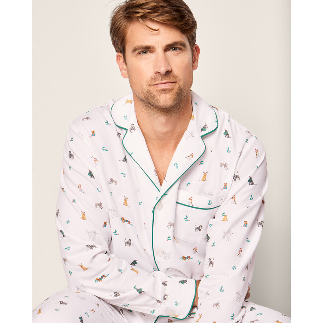 Men's Pajama Set, Jingle Paws - Pajamas - 5