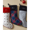 Christmas Stocking, Navy French Ticking - Stockings - 4 - thumbnail
