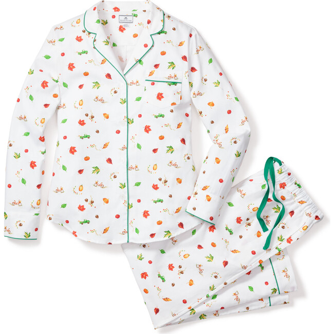 Women's Pajama Set, Shades of Autumn - Pajamas - 1