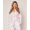 Petite Plume x Maisonette Women's Pajama Set, Night Before Christmas - Pajamas - 2 - thumbnail