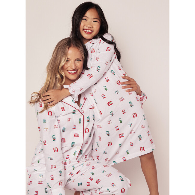 Petite Plume x Maisonette Women's Pajama Set, Night Before Christmas - Pajamas - 4