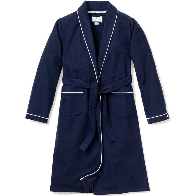 Women's Cotton Robe, Navy