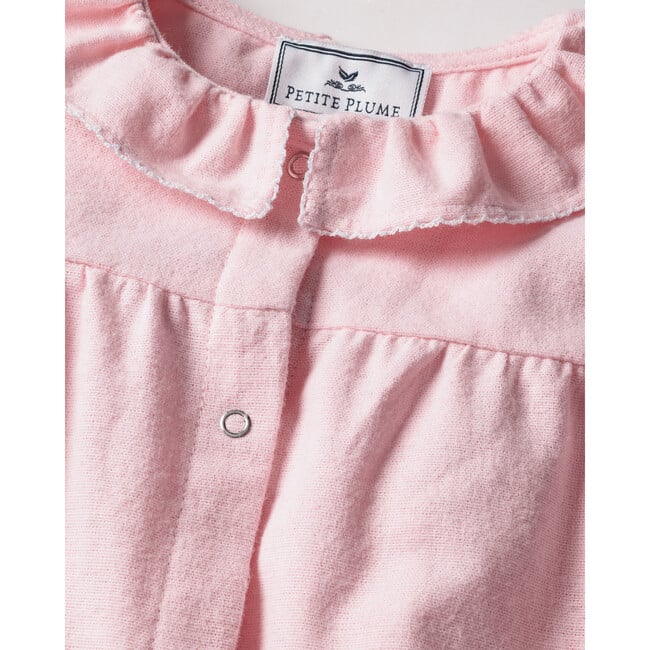 Madeline Romper, Pink Flannel - Rompers - 5