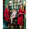 Women's Robe, Bourdeaux - Robes - 3 - thumbnail