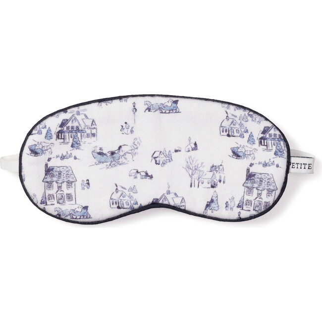 Kids Traditional Eye Mask, Winter Vignette - Eye Masks - 1