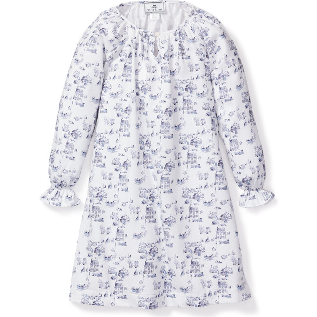 Women's Delphine Nightgown, Winter Vignette - Nightgowns - 1