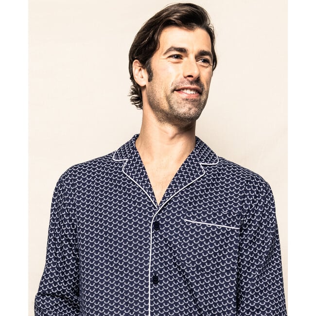 Men's Pajama Set, Nordic Antlers - Pajamas - 4
