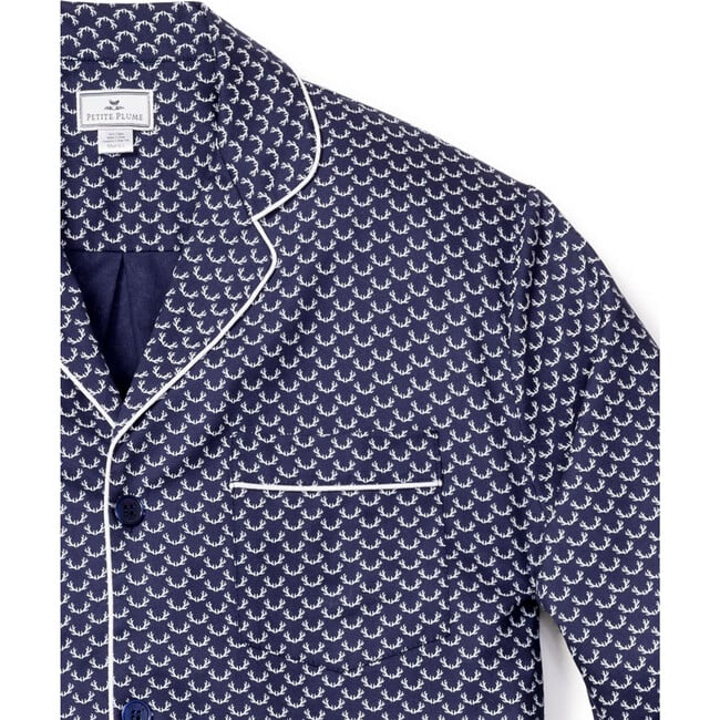 Men's Pajama Set, Nordic Antlers - Pajamas - 5