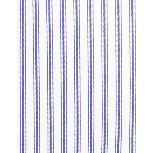 Men's Pajama Set, Navy French Ticking - Pajamas - 6