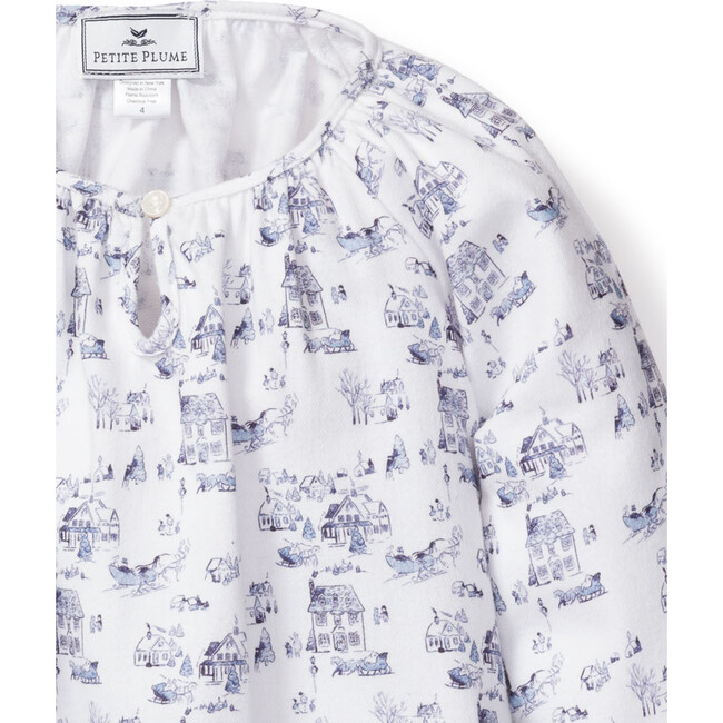 Women's Delphine Nightgown, Winter Vignette - Nightgowns - 6