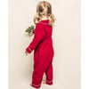 Cambridge Romper, Red Flannel - Rompers - 3 - thumbnail