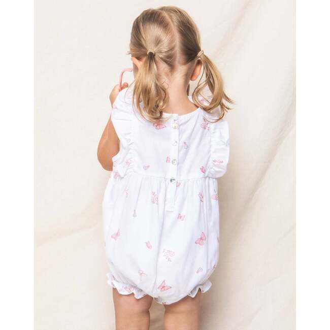 Ruffled Romper, Butterflies - Rompers - 3