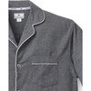 Men's Flannel Pajama Set, Grey - Pajamas - 6